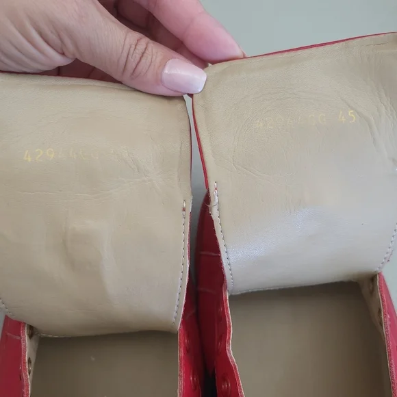 Gucci Freya Hartas Ace Sneakers Embroidered Leather men's 9.5 - Picture 7 of 10